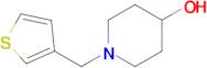 1-(Thiophen-3-ylmethyl)piperidin-4-ol