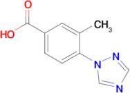 3-Methyl-4-(1h-1,2,4-triazol-1-yl)benzoic acid