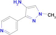 1-Methyl-3-(pyridin-4-yl)-1h-pyrazol-4-amine