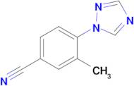 3-Methyl-4-(1h-1,2,4-triazol-1-yl)benzonitrile