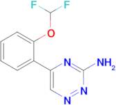 5-[2-(difluoromethoxy)phenyl]-1,2,4-triazin-3-amine