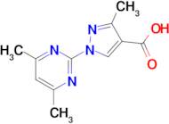 1-(4,6-Dimethylpyrimidin-2-yl)-3-methyl-1h-pyrazole-4-carboxylic acid