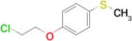 1-(2-Chloroethoxy)-4-(methylsulfanyl)benzene