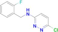 6-Chloro-N-[(2-fluorophenyl)methyl]pyridazin-3-amine