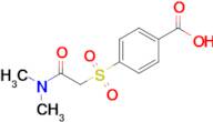 4-[(dimethylcarbamoyl)methanesulfonyl]benzoic acid