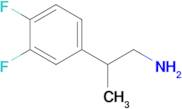 2-(3,4-Difluorophenyl)propan-1-amine