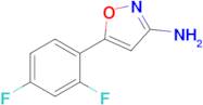 5-(2,4-Difluorophenyl)-1,2-oxazol-3-amine
