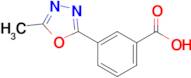 3-(5-Methyl-1,3,4-oxadiazol-2-yl)benzoic acid