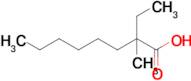 2-Ethyl-2-methyloctanoic acid