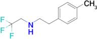 [2-(4-methylphenyl)ethyl](2,2,2-trifluoroethyl)amine