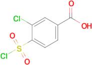 3-Chloro-4-(chlorosulfonyl)benzoic acid