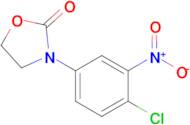 3-(4-Chloro-3-nitrophenyl)-1,3-oxazolidin-2-one