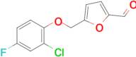 5-(2-Chloro-4-fluorophenoxymethyl)furan-2-carbaldehyde