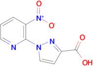 1-(3-Nitropyridin-2-yl)-1h-pyrazole-3-carboxylic acid