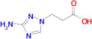 3-(3-Amino-1h-1,2,4-triazol-1-yl)propanoic acid