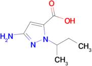 3-Amino-1-(butan-2-yl)-1h-pyrazole-5-carboxylic acid