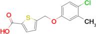 5-(4-Chloro-3-methylphenoxymethyl)thiophene-2-carboxylic acid