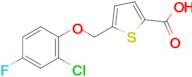 5-(2-Chloro-4-fluorophenoxymethyl)thiophene-2-carboxylic acid