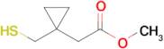 Methyl 2-[1-(sulfanylmethyl)cyclopropyl]acetate