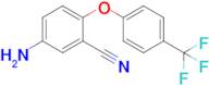 5-Amino-2-[4-(trifluoromethyl)phenoxy]benzonitrile