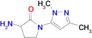 3-Amino-1-(1,3-dimethyl-1h-pyrazol-5-yl)pyrrolidin-2-one