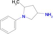 5-Methyl-1-phenylpyrrolidin-3-amine