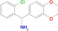 (2-Chlorophenyl)(2,3-dihydro-1,4-benzodioxin-6-yl)methanamine