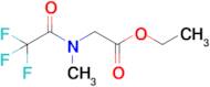 Ethyl 2-(2,2,2-trifluoro-N-methylacetamido)acetate