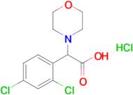 2-(2,4-Dichlorophenyl)-2-(morpholin-4-yl)acetic acid hydrochloride