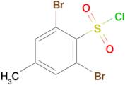 2,6-Dibromo-4-methylbenzene-1-sulfonyl chloride