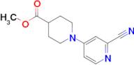 Methyl 1-(2-cyanopyridin-4-yl)piperidine-4-carboxylate