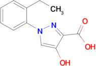 1-(2-Ethylphenyl)-4-hydroxy-1h-pyrazole-3-carboxylic acid