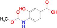 3-Hydroxy-4-[(methoxycarbonyl)amino]benzoic acid