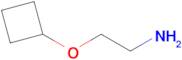 (2-Aminoethoxy)cyclobutane