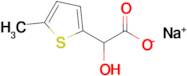 Sodium 2-hydroxy-2-(5-methylthiophen-2-yl)acetate