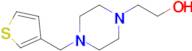 2-[4-(thiophen-3-ylmethyl)piperazin-1-yl]ethan-1-ol