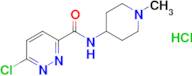 6-Chloro-N-(1-methylpiperidin-4-yl)pyridazine-3-carboxamide hydrochloride