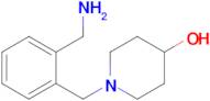 1-{[2-(aminomethyl)phenyl]methyl}piperidin-4-ol