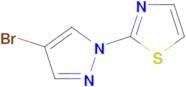 2-(4-Bromo-1h-pyrazol-1-yl)-1,3-thiazole