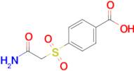 4-(Carbamoylmethanesulfonyl)benzoic acid