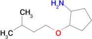 2-(3-Methylbutoxy)cyclopentan-1-amine