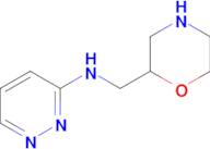 n-(Morpholin-2-ylmethyl)pyridazin-3-amine