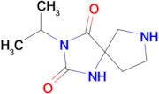 3-(Propan-2-yl)-1,3,7-triazaspiro[4.4]nonane-2,4-dione