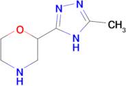 2-(5-methyl-4H-1,2,4-triazol-3-yl)morpholine