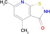 4,6-Dimethyl-2h,3h-[1,2]thiazolo[5,4-b]pyridin-3-one