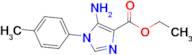 Ethyl 5-amino-1-(4-methylphenyl)-1h-imidazole-4-carboxylate