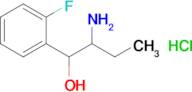 2-Amino-1-(2-fluorophenyl)butan-1-ol hydrochloride