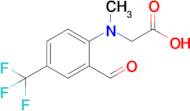 2-{[2-formyl-4-(trifluoromethyl)phenyl](methyl)amino}acetic acid