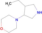 4-(4-Ethylpyrrolidin-3-yl)morpholine