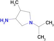 4-Methyl-1-(propan-2-yl)pyrrolidin-3-amine